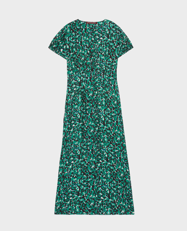 LUDIVINE - Silky printed dress