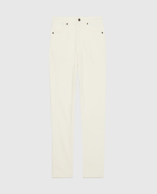 DANI - SKINNY - Cotton jeans 01 WHITE