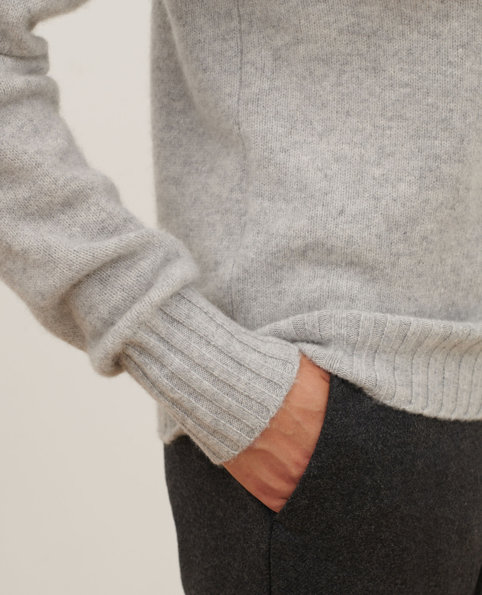 crepuscule Mohair Polo Neck C.Gray サイズ1 Knitwear Mohair Woman | Max Mara