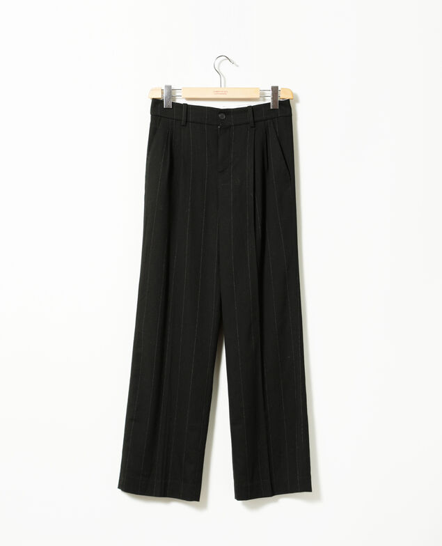 Loose fit trousers Black