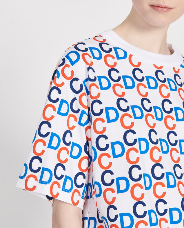 Cotton T-shirt Optical white