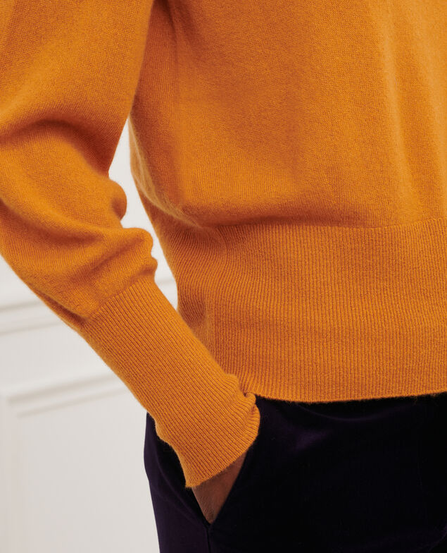 Fine cashmere boatneck jumper Sudan brwn