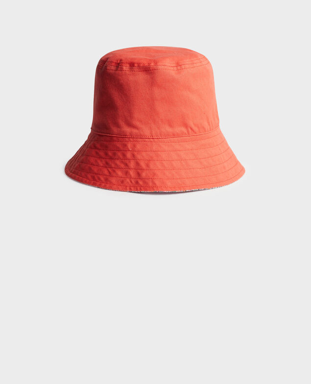 Reversible floral bucket hat 92 print red