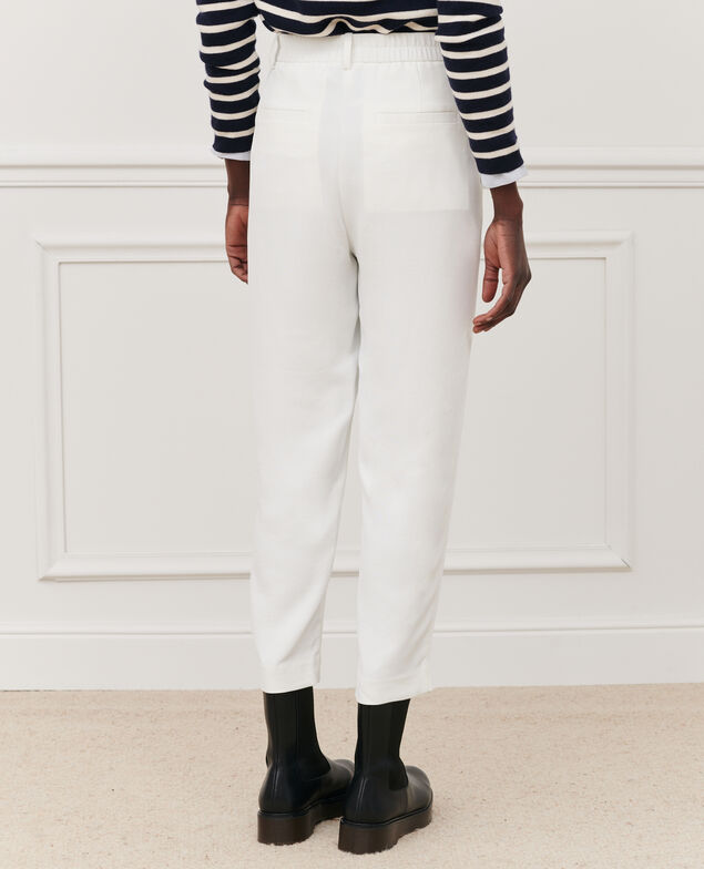 Cigarette trousers 00 white