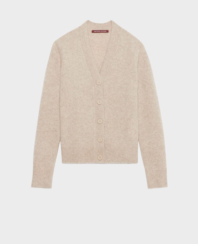 Cashmere cardigan 8810 02 lightgray