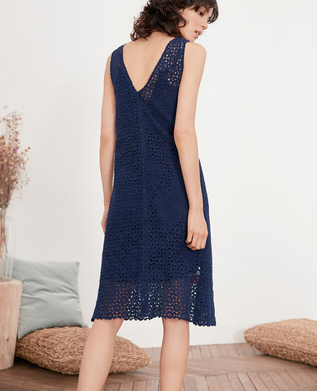 Lace dress Navy