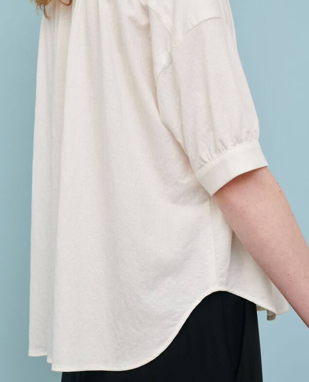 Short-sleeve top 01 white
