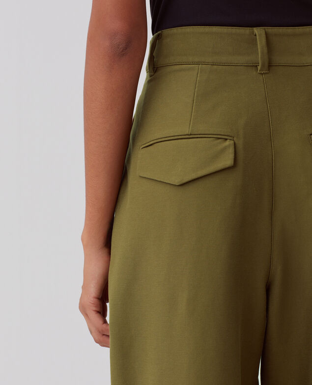 PEGGY - Carrot trousers H570 military olive