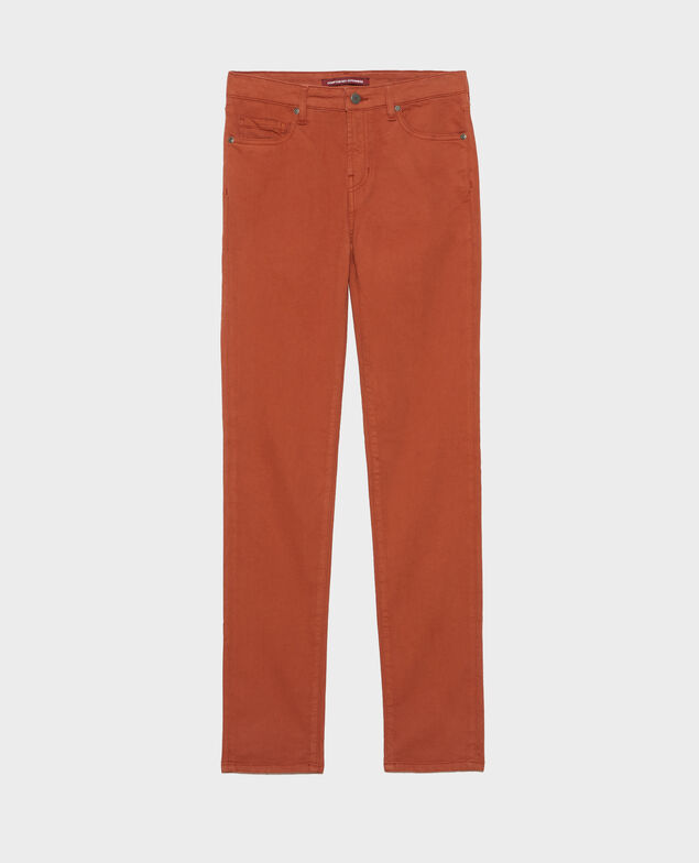 LILI - SLIM - Cotton jeans 8808 18 wine