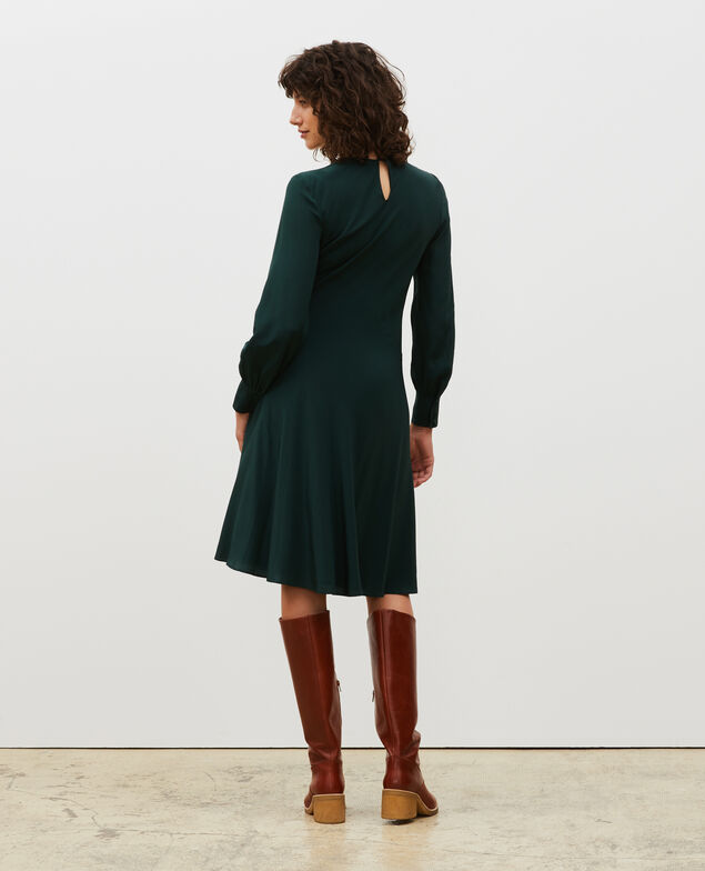 Floaty silk bias-cut dress Scarab