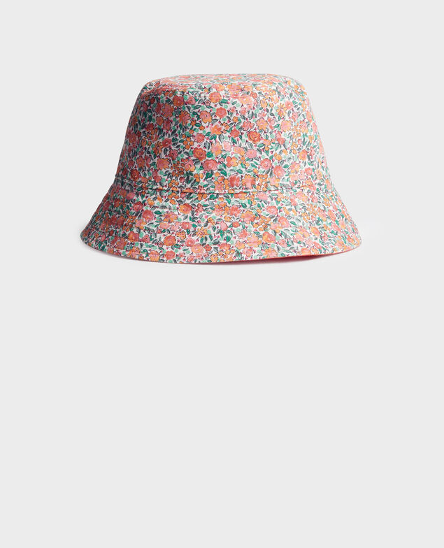 Reversible floral bucket hat 92 print red