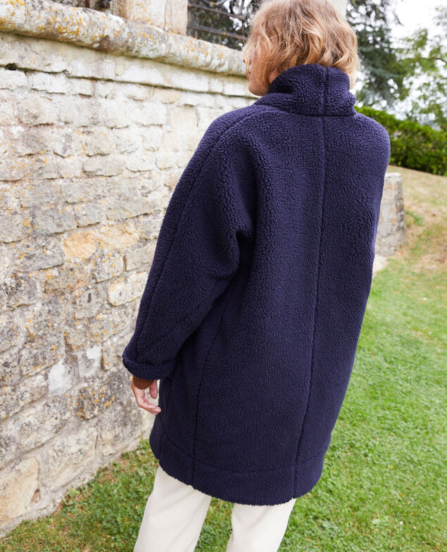 Teddy coat  Dark navy