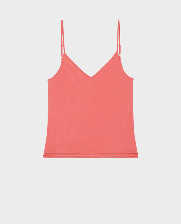 Cotton blend vest 18 wine