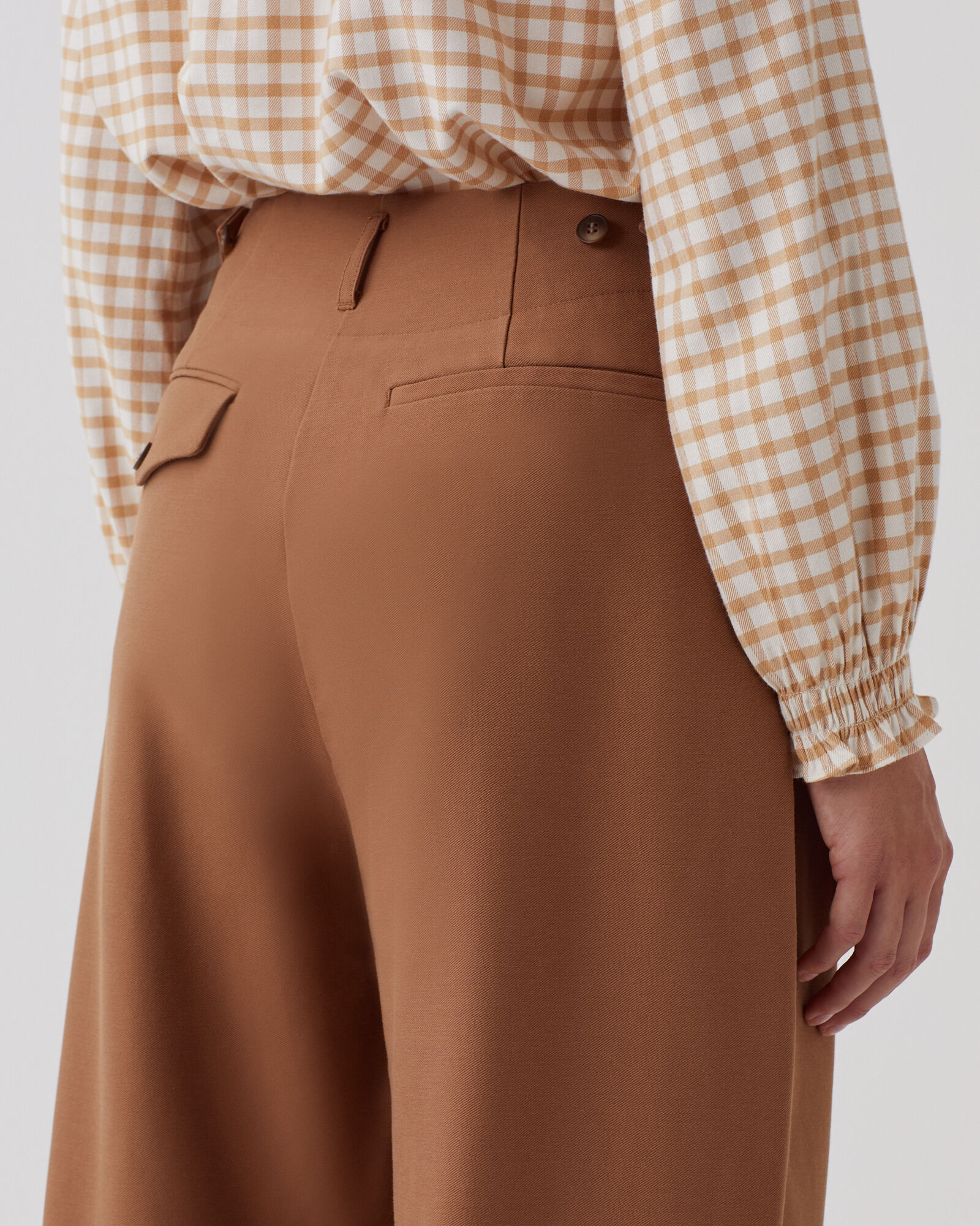 PEGGY - Carrot trousers toasted coconut - Comptoir des