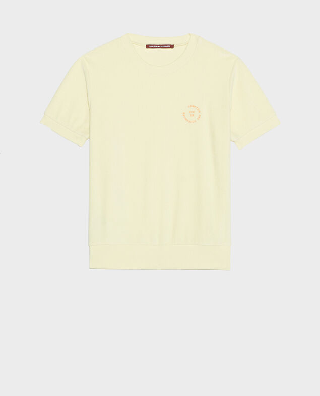 Cotton T-shirt Tender yellow