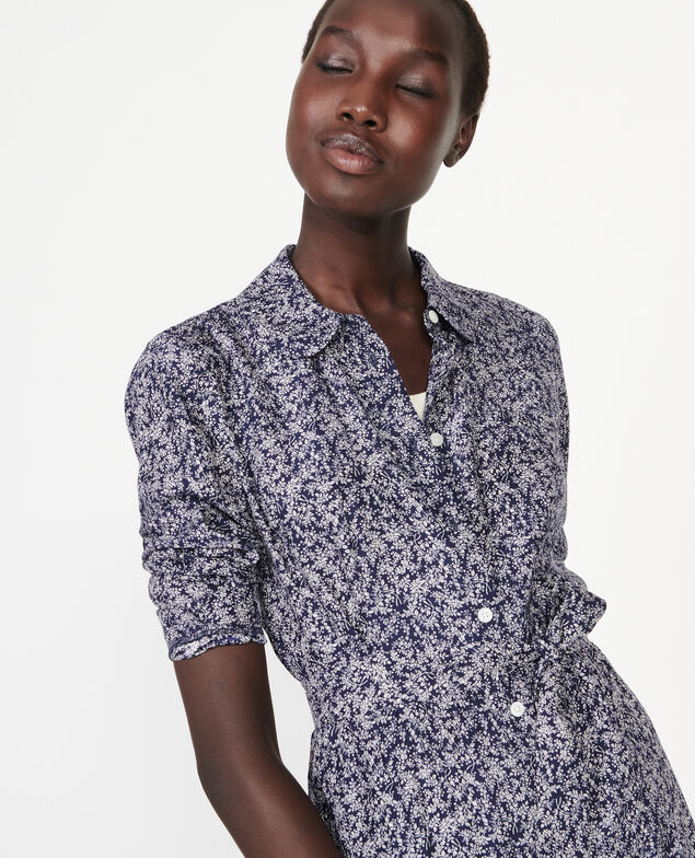 Dress Feuillage maritime cream
