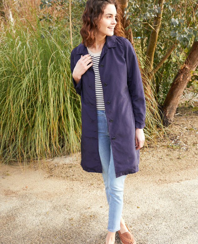 Waterproof coat Ink navy