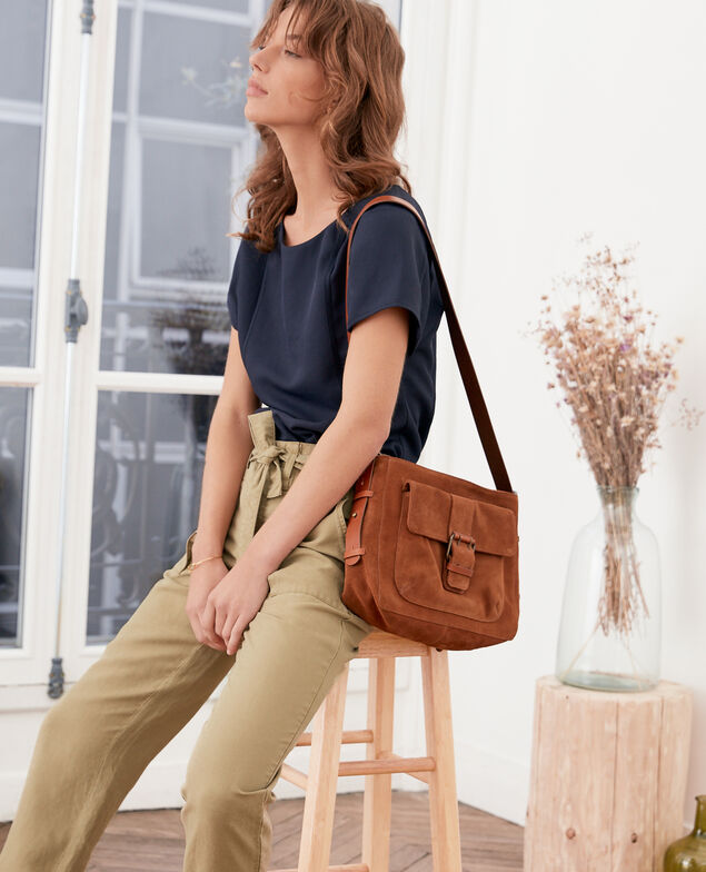 Crepe top Marine