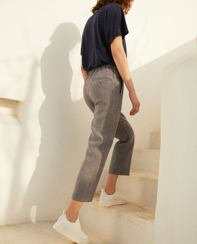 Carrot trousers 4152 evening blue