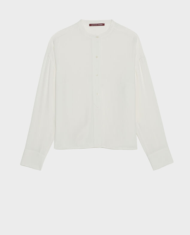 Straight-cut blouse Gardenia
