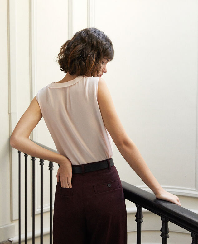 Sleeveless top Pink