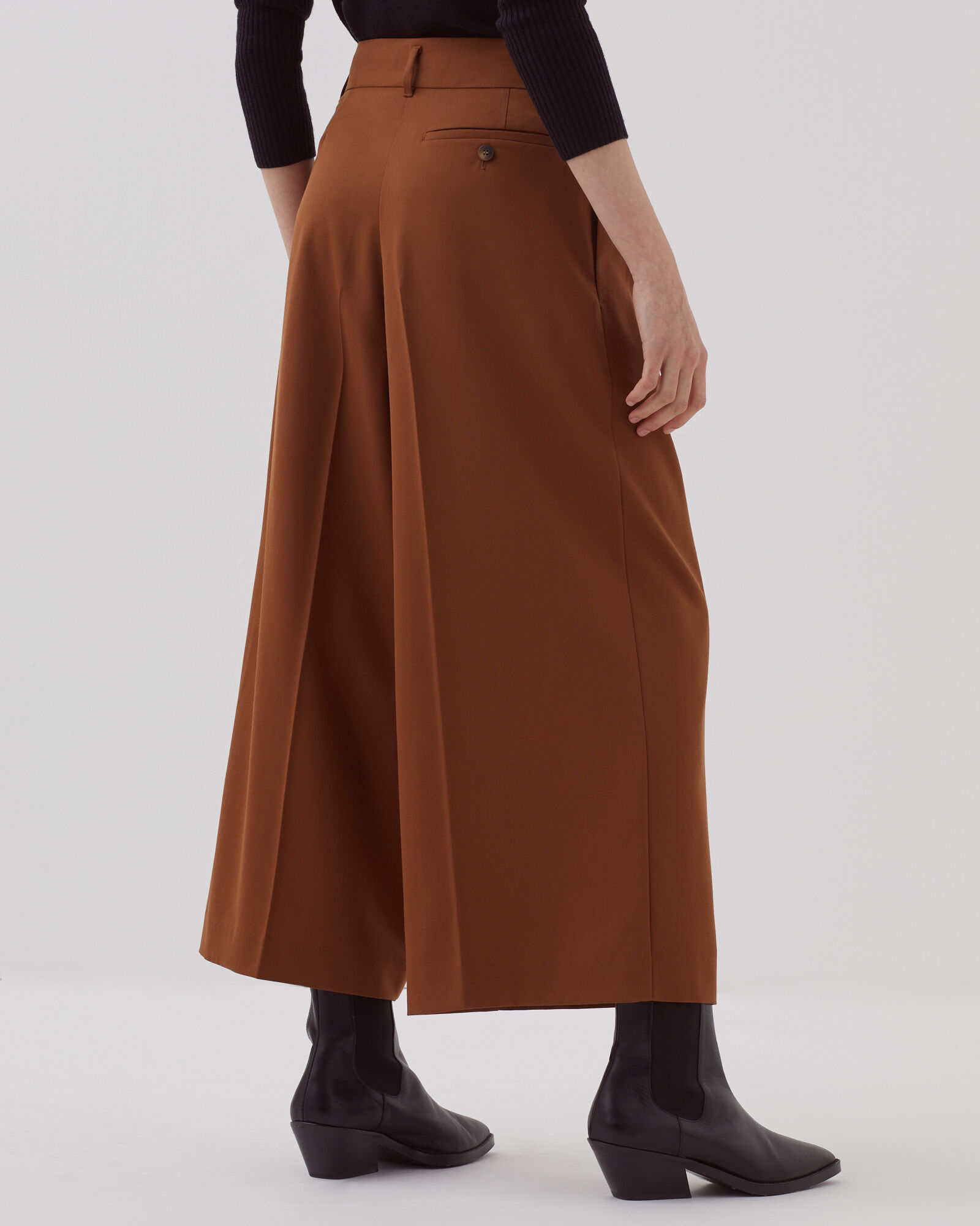 BABETH - Culottes monks robe brown - Comptoir des Cotonniers
