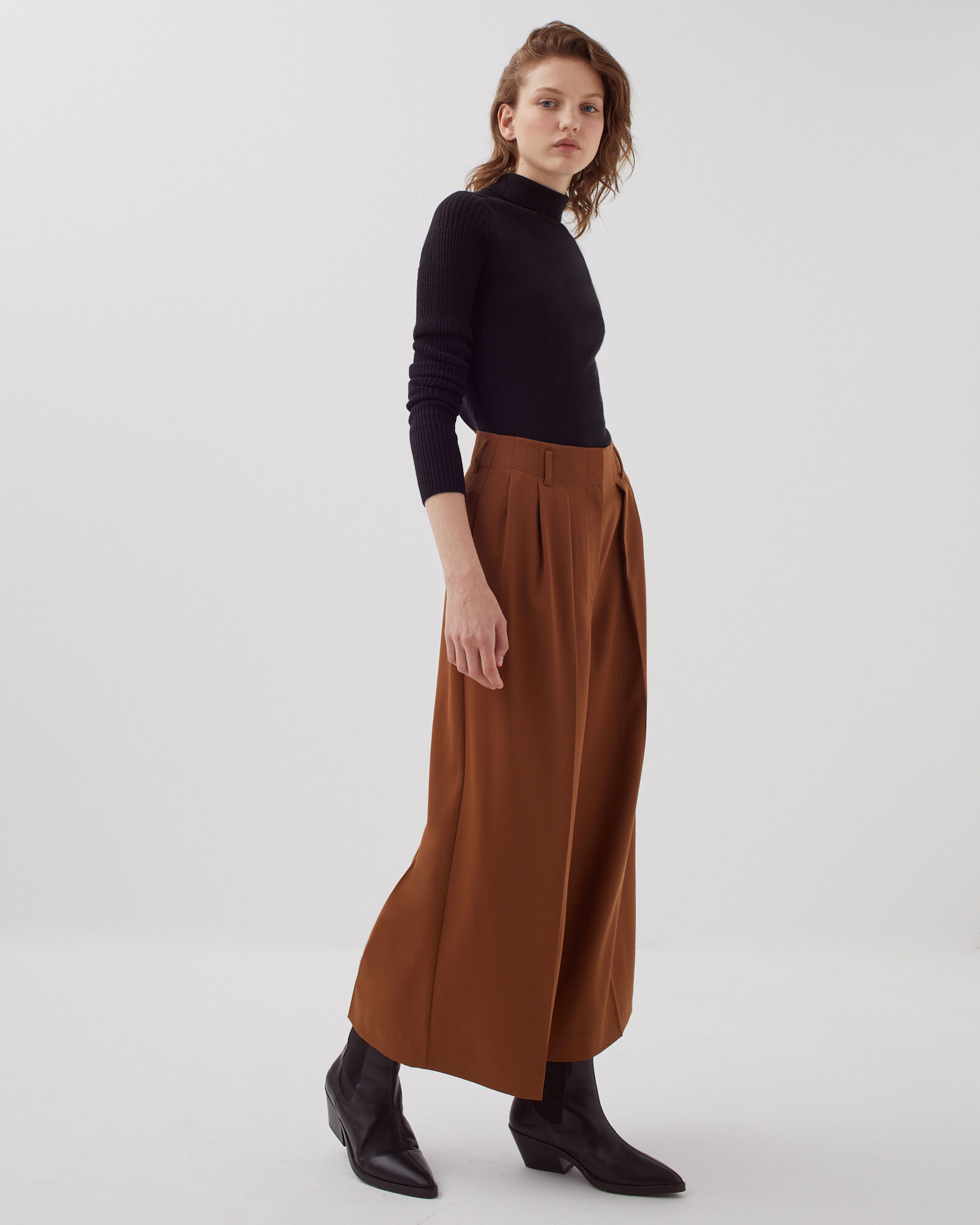 【BAON】22FW★ [BAON] Hipau Cotton Pintuck Pants Raised ver DSC_6731__06398.1694019084.510