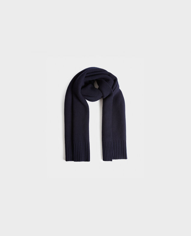 Knitted wool scarf Night sky