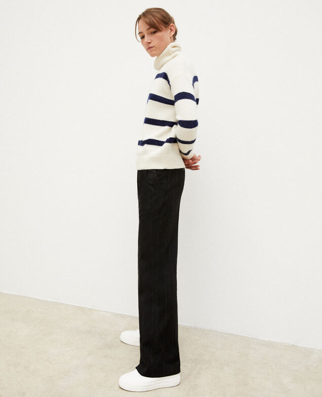Loose fit trousers Black