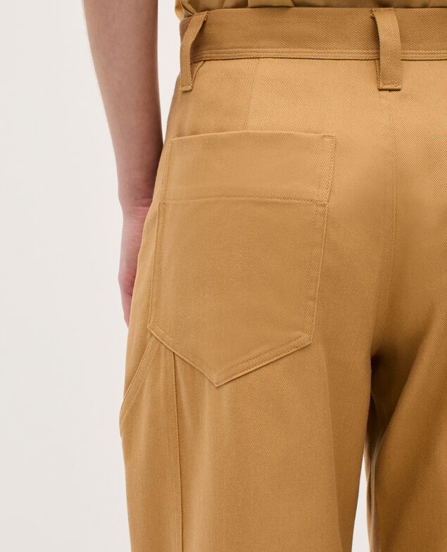 Barrel leg trousers K320 prairie sand