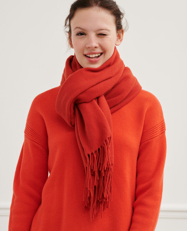 Wool scarf 4285 valiant_poppy