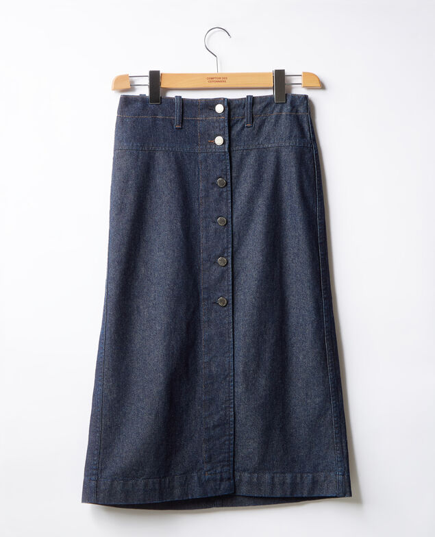 Denim skirt Indigo