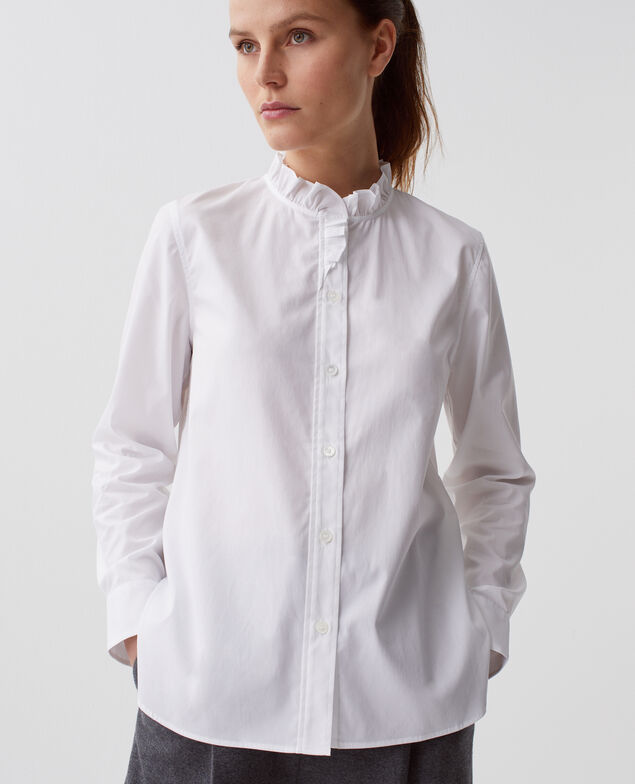 Cotton shirt 0007 white