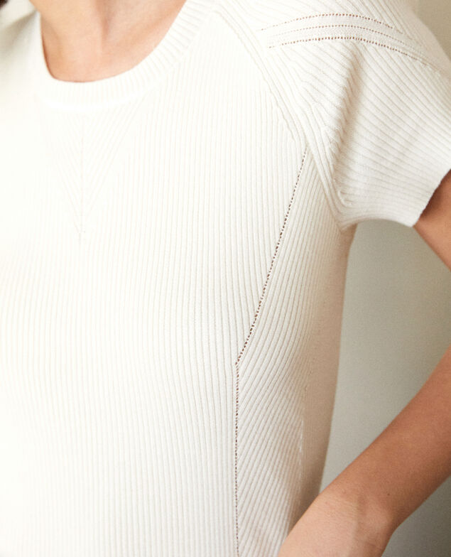 100% cotton jumper White
