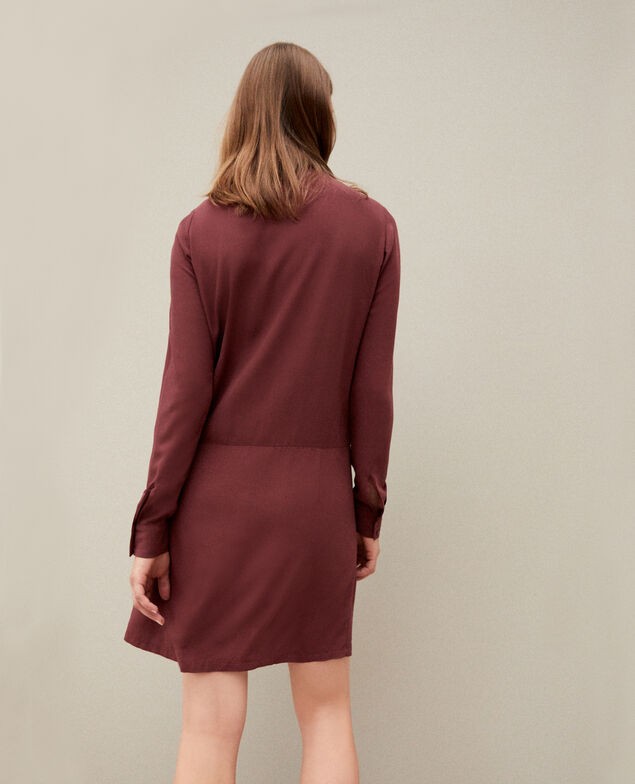 Robe coupe droite Brown
