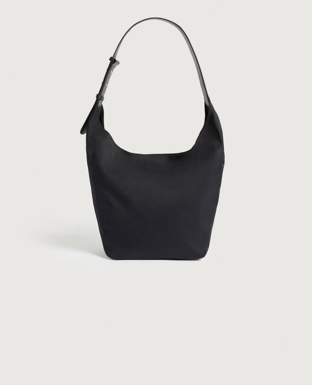 Large nylon bag H091 black beauty