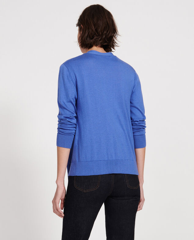 Cardigan Amparo blue