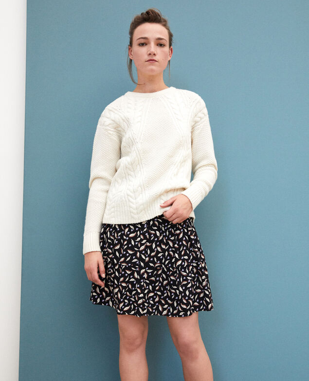 Frilly skirt Black
