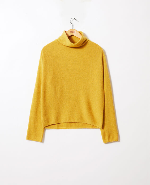 Turtleneck cashmere jumper Sauterne