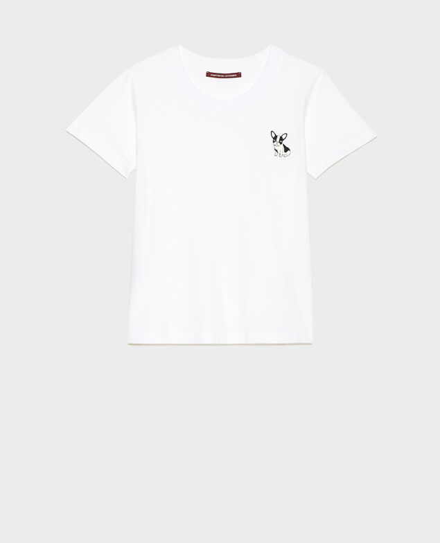  Léon cotton t-shirt Optical white