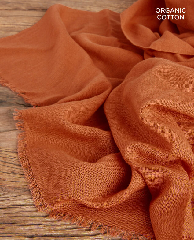 Cotton scarf Auburn