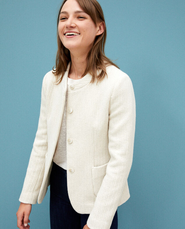 Short jacket White