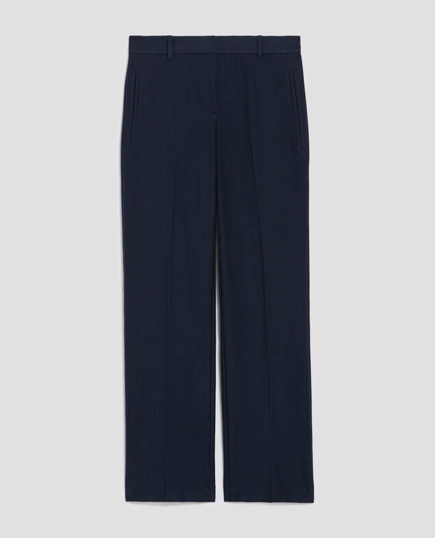 COLETTE - Slim fit straight trousers J690 blueberry