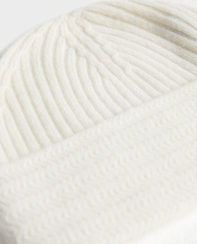 Cashmere beanie Jet stream