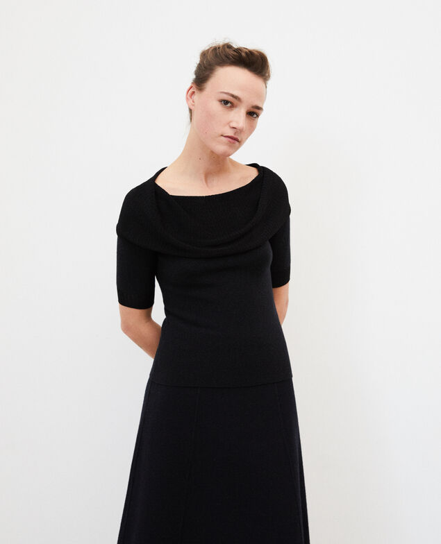 Wholegarment jumper  Black