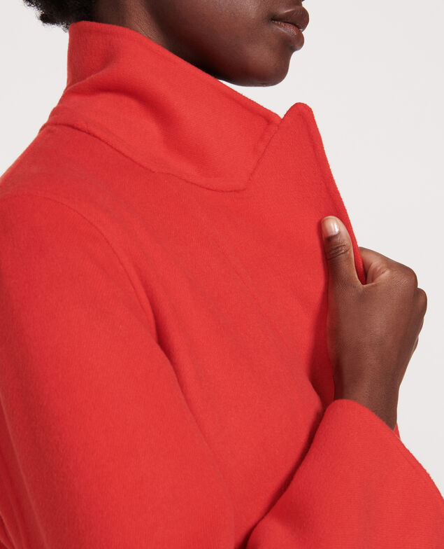 Long coat Fiery red