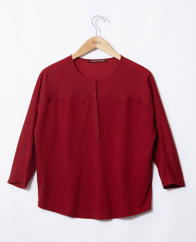 Fabric blend t-shirt Rio red