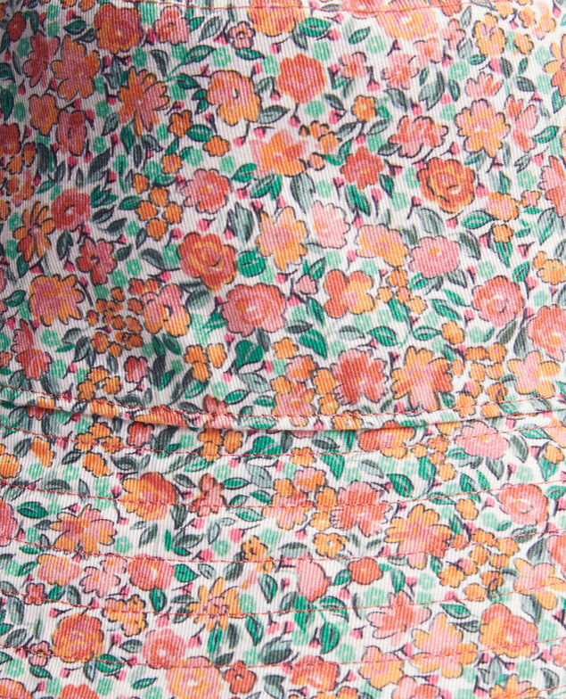 Reversible floral bucket hat 92 print red