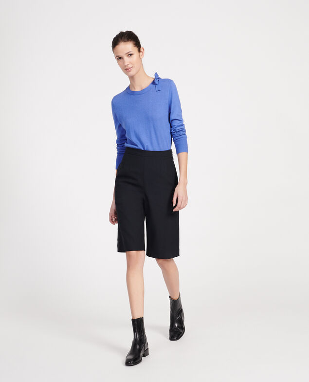 Silk and cashmere blend jumper Amparo blue