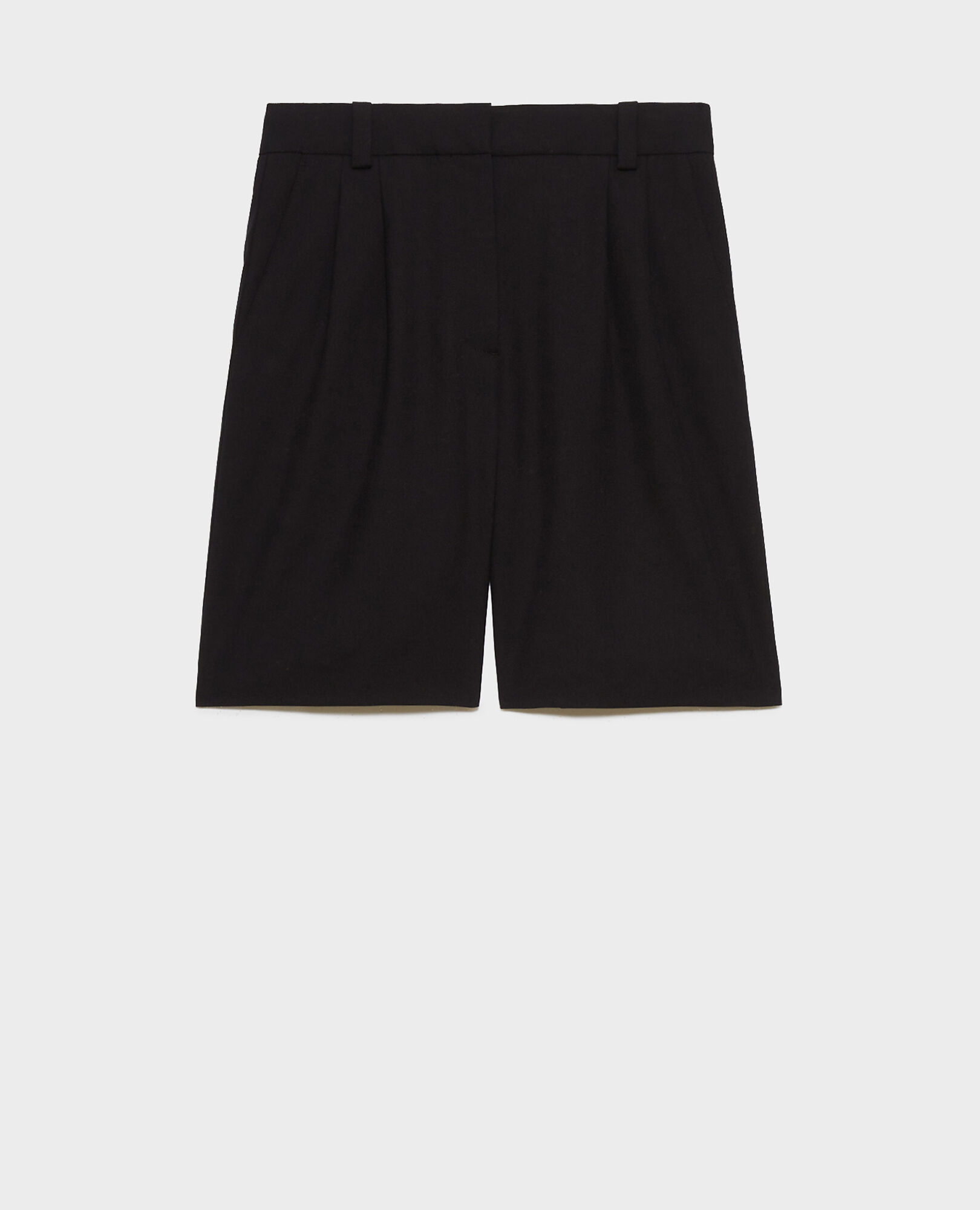 【PORTERNA】Coven Wool Bermuda Shorts Poplin bermuda shorts - Leather Brown – KnowledgeCotton